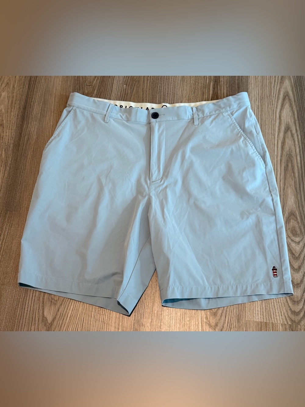 Extracurricular Chauncey Light Blue Golf Short Performance Mens size 36